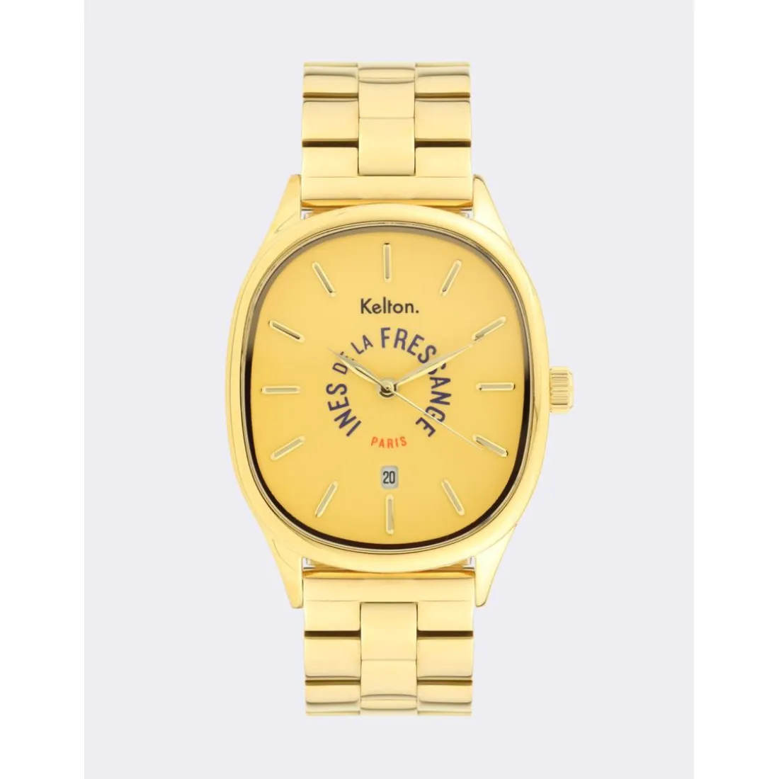 Montre Femme Kelton Grande Colorama Kelton x Ines de la Fressange Paris - 9125422 Gold