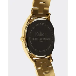 Montre Femme Kelton Grande Colorama Kelton x Ines de la Fressange Paris - 9125422 Gold
