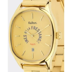 Montre Femme Kelton Grande Colorama Kelton x Ines de la Fressange Paris - 9125422 Gold