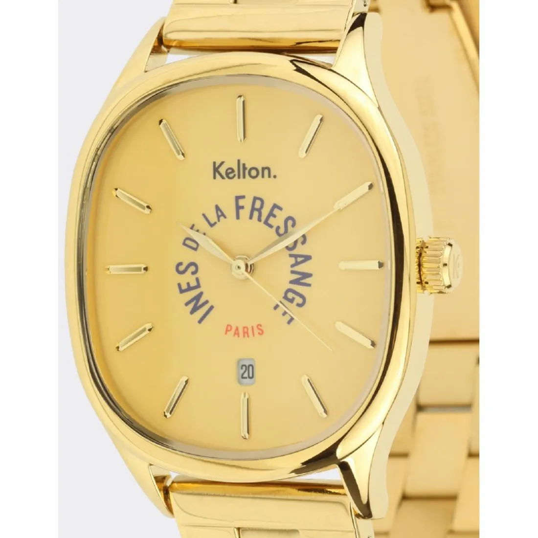Montre Femme Kelton Grande Colorama Kelton x Ines de la Fressange Paris - 9125422 Gold