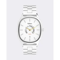Montre Femme Kelton Grande Colorama Kelton x Ines de la Fressange Paris - 9125412 Silver