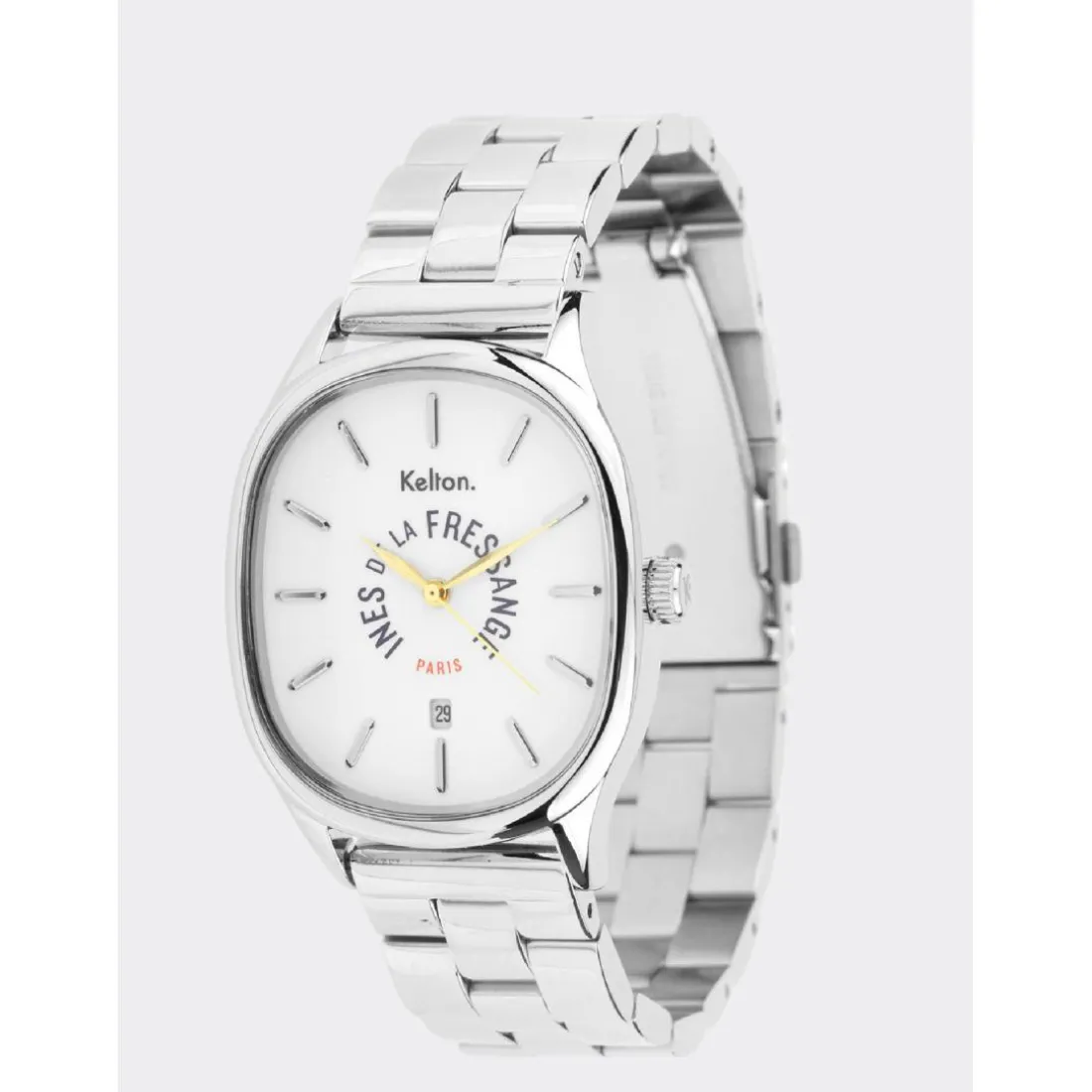 Montre Femme Kelton Grande Colorama Kelton x Ines de la Fressange Paris - 9125412 Silver