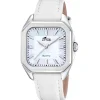 Montre Femme Lotus - 18968-2 Bracelet Cuir Blanc