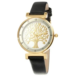 Montre femme MF468-NOIR - Bracelet Synthétique Noir