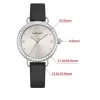 Montre Femme Naf Naf - NAFW1161 Bracelet Cuir Noir