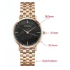 Montre Femme Naf Naf - NAFW1123 Bracelet Acier Doré rose