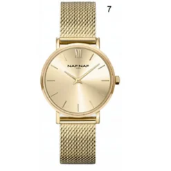 Montre Femme Naf Naf - NAFW1063 Bracelet Acier Doré