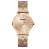 Montre Femme Naf Naf - NAFW1068 Bracelet Acier Doré rose