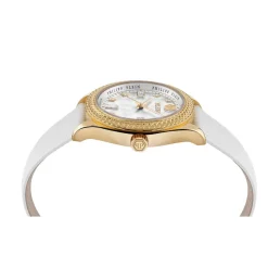 Montre Femme Philipp Plein Queen - PWCDA0324 Bracelet Cuir Blanc