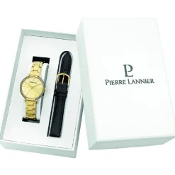 Montre Femme Pierre Lannier - 174F542 Chouquette Bracelet Cuir Noir