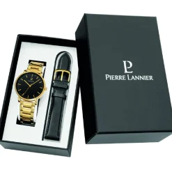 Montre Femme Pierre Lannier - 389C032 Essential Bracelet Cuir Noir