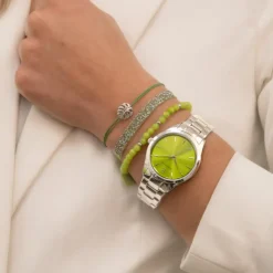 Montre Femme Pierre Lannier Roxane - 376F671 Bracelet Acier Argent