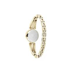 Montre Femme Trendy Kiss Marquise - TM10177-02 Bracelet Acier Doré