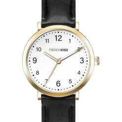 Montre Femme Trendy Kiss Estelle - TC10164-03 Bracelet Cuir Noir