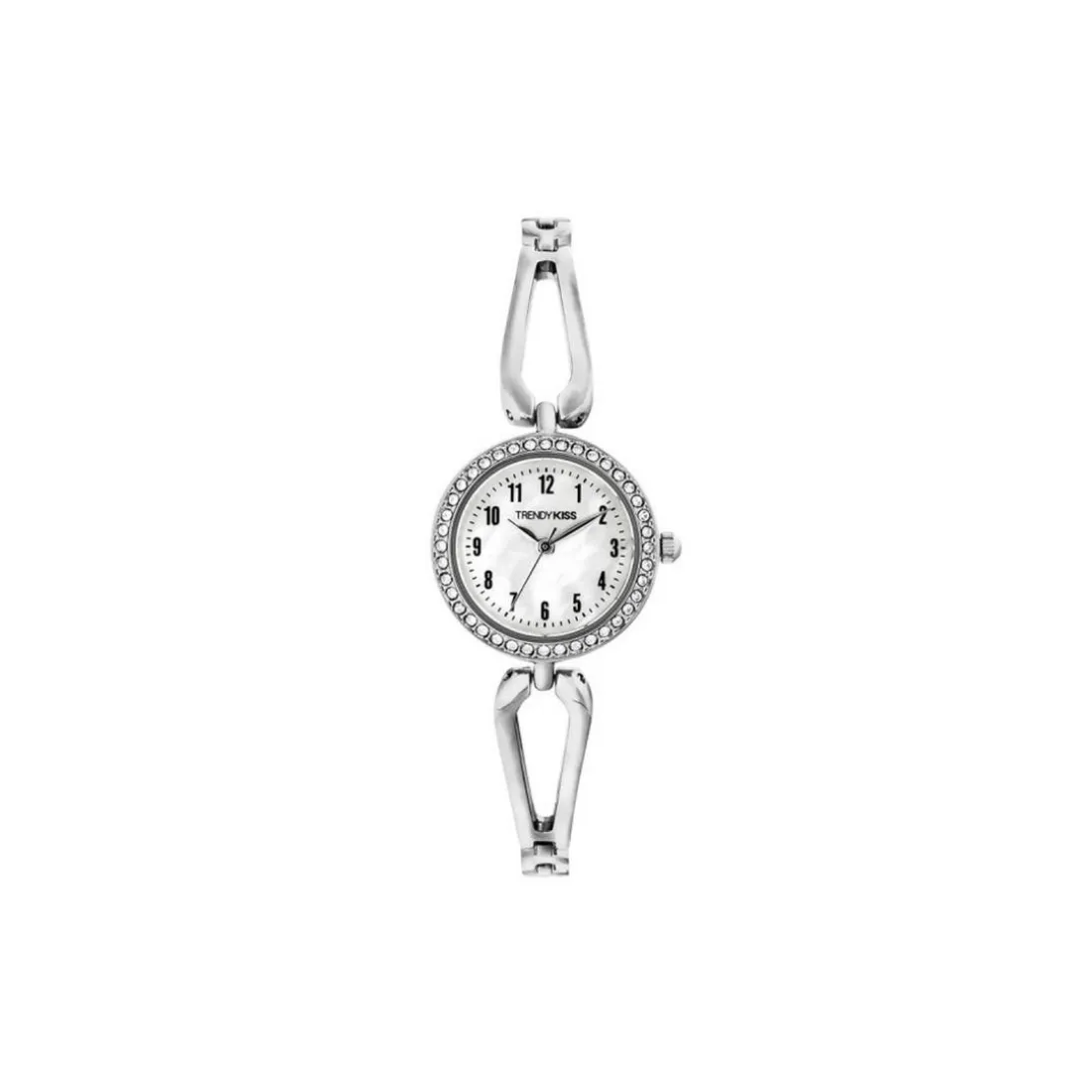 Montre Femme Trendy Kiss Juliette Pierres - TM10178-01 Bracelet Acier Argent