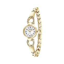 Montre Femme Trendy Kiss Simone - TM10176-02 Bracelet Acier Doré