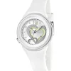 Montre Fille Calypso K5576-1 - Bracelet Silicone Blanc