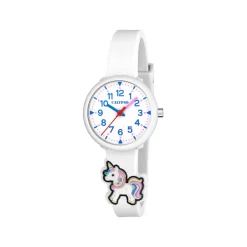 Montre fille Calypso My First Watch - K5844-1 Bracelet Silicone Blanc
