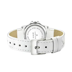 Montre Fille Certus 647614 - Bracelet Cuir Blanc avec Motifs Danseuses