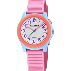 Montre fille JUNIOR COLLECTION K5823-2 avec bracelet en résine rose
