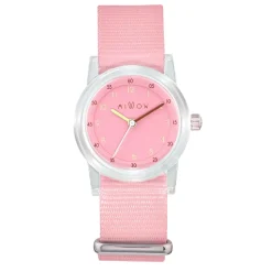 Montre fille Millow Paris Et'Tic - TRA003 Bracelet Nylon Rose