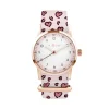 Montre fille Millow Paris Classique - MIL3112 Bracelet Nylon leopard