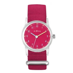 Montre fille Millow Paris Et'Tic - TRA009 Bracelet Nylon Rose