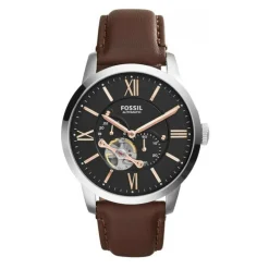 Montre Fossil Townsman ME3061 - Montre Cuir Marron Adulte Fossil Montres