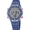 Montre Garçon Bracelet Résine Bleu K5801-5