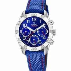 Montre Garçon Festina F20346-2 - Bracelet Nylon Bleu