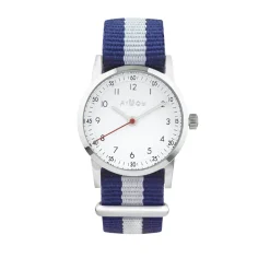 Montre garçon Millow Paris Classique - MIL269 Bracelet Nylon Bleu
