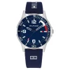 Montre garçon Tommy Hilfiger Opportunity - 1720016 Bracelet Silicone Bleu