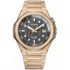 Montre Homme Citizen Series 8 Gmt - 890 Model Nb6069­53H - Bracelet Acier Doré Rose