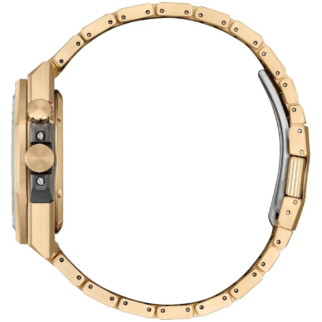 Montre Homme Citizen Series 8 Gmt - 890 Model Nb606953H - Bracelet Acier Doré Rose