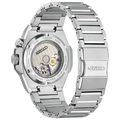 Montre Homme Citizen Series 8 Gmt - 890 Model Nb6060­58L - Bracelet Acier Argent