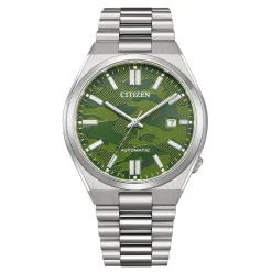 Montre Homme Citizen Tsuyosa Nj0159­86X - Bracelet Acier Argent