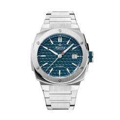 Montre Homme ALPINA Alpiner - AL-525TB3AE6B Bracelet Acier Argent