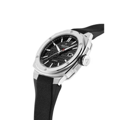 Montre Homme ALPINA Alpiner - AL-525BB4AE6 Bracelet Caoutchouc Noir