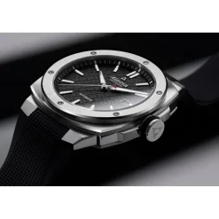 Montre Homme ALPINA Alpiner - AL-525BB4AE6 Bracelet Caoutchouc Noir