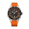 Montre Homme ALPINA Seastrong - AL-525BO3VE6 Bracelet Caoutchouc Orange