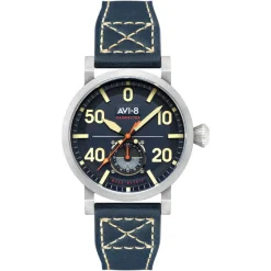 Montre Homme AVI-8 Dambuster Chadwick Meca-Quartz - AV-4113-01 Bracelet Cuir Bleu