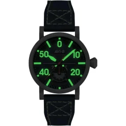 Montre Homme AVI-8 Dambuster Chadwick Meca-Quartz - AV-4113-01 Bracelet Cuir Bleu