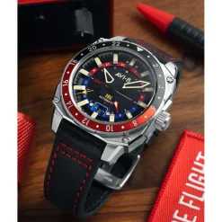 Montre Homme Avi-8 Hawker Hunter - AV-4122-01 Bracelet Cuir Noir