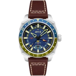 Montre Homme Avi-8 Hawker Hunter - AV-4122-02 Bracelet Cuir Marron
