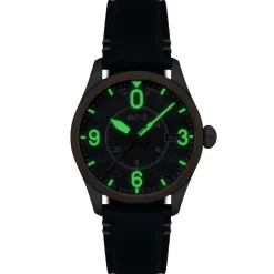 Montre Homme AVI-8 Spitfire Smith Automatic - AV-4090-05 Bracelet Cuir Bleu