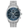 Montre Homme Boss Grand Prix 44 - 1514226 Bracelet Acier Argent