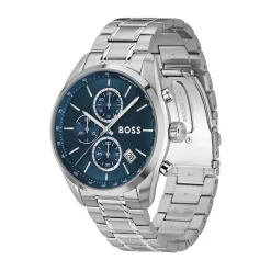 Montre Homme Boss Grand Prix 44 - 1514226 Bracelet Acier Argent
