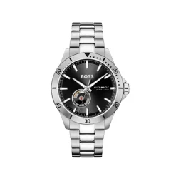 Montre Homme Boss Troper Automatic - 1514202 Bracelet Acier Argent