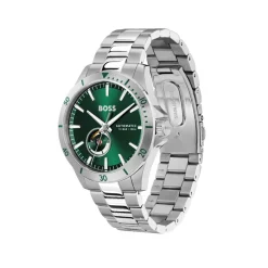 Montre Homme Boss Troper Automatic - 1514200 Bracelet Acier Argent