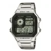Montre Homme Casio Collection Men AE-1200WHD-1AVEF - Bracelet Acier Argent